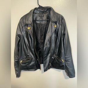 Faux Leather Jacket